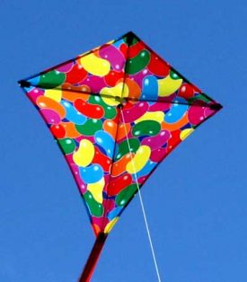Wave Single String Kites for 4 Years and Up Kids